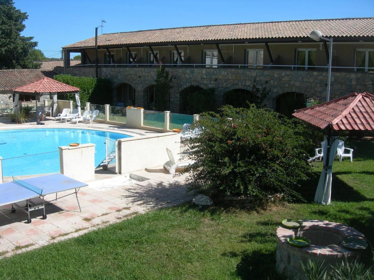 Hotel De La Madeleine Anduze Exteriör bild